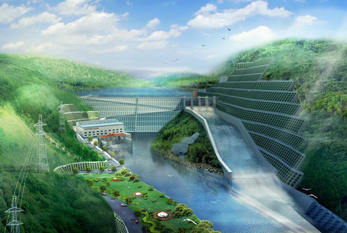 天河老挝南塔河1号水电站项目